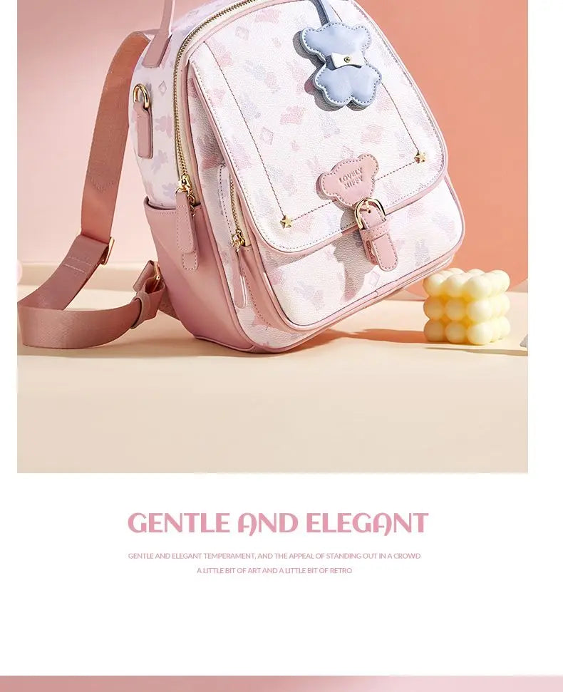 Miffy PU Leather Kawaii Backpack Animals - Tophatter Daily Deals