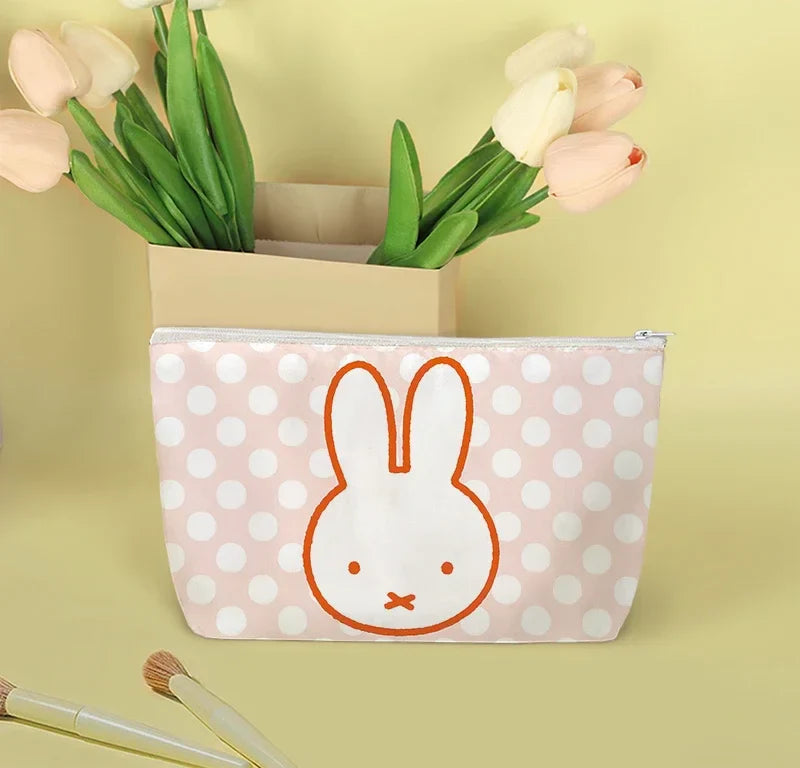 MIffy Makeup Bag Peach Animals - Tophatter Daily Deals