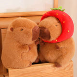 Kawaii Snack Attack: Hamburger Capybara Dog Pig Capibaras Pizza Bubble Tea Cushion Plush Animals - Tophatter Daily Deals