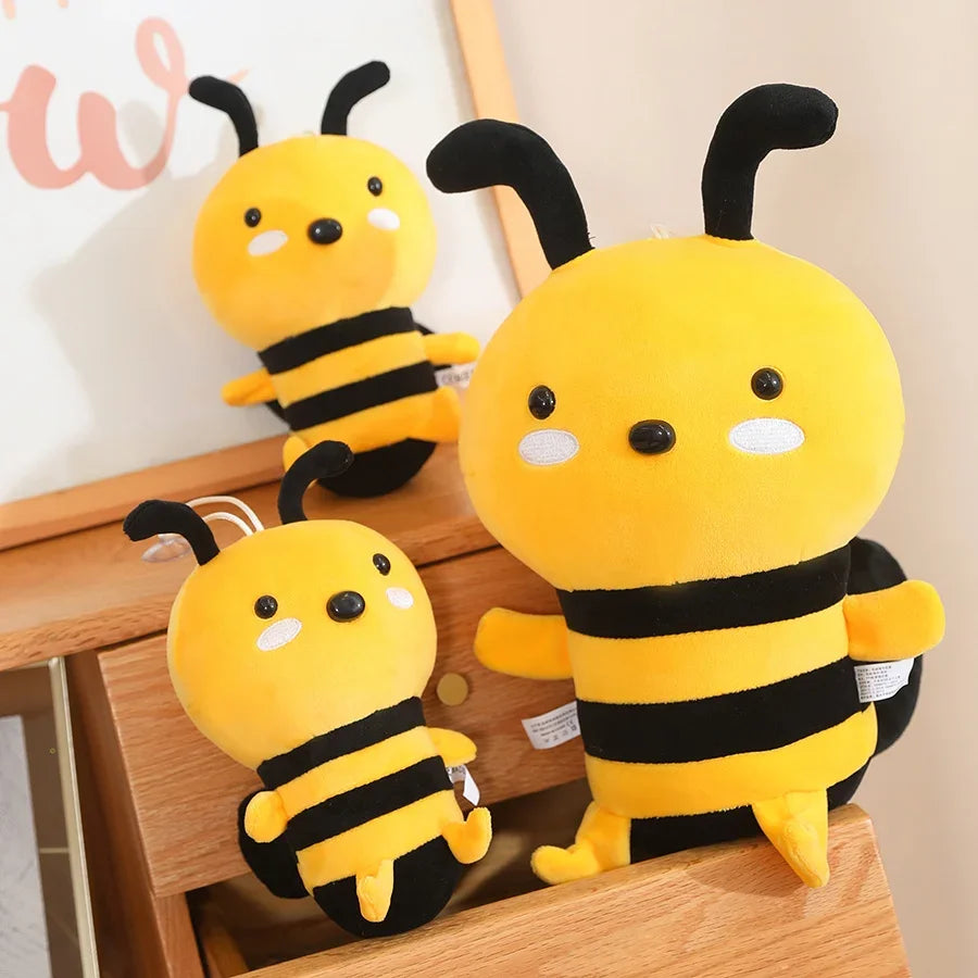 Bumble Bee Honeybee Yellow Black Plush Animals - Tophatter Daily Deals
