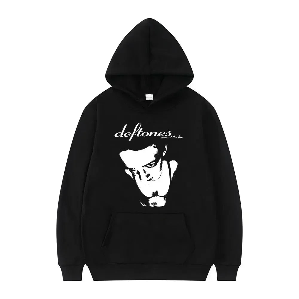 Oversized Unisex Hoodie - Retro Punk, Polyester, Street 3 - Tophatter Daily Deals