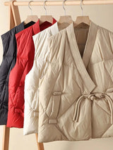 Insulating Womens Vest - Cropped Quilted, Streetwear - Tophatter Daily Deals
