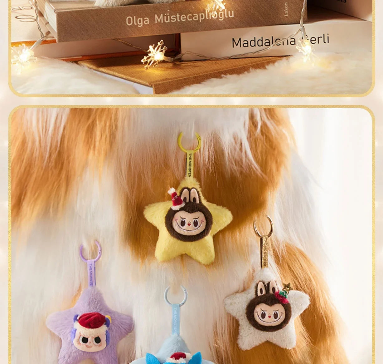 Genuine Pop Mart The Monsters Labubu Classic Series Sparkly Plush Pendant Blind Box Mythical - Tophatter Daily Deals