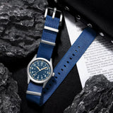 Military Quartz Field Watch 37mm Sapphire Fall 2025 - Tophatter Daily Deals