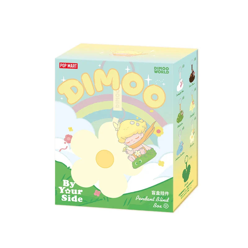Genuine Pop Mart Dimoo By Your Side Series - Pendant Blind Box 1 Unopened Blind Box Animals - Tophatter Daily Deals