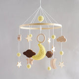 Hot Air Balloon Crib Mobile Newborn Sensory Toys Soothing - Tophatter Daily Deals