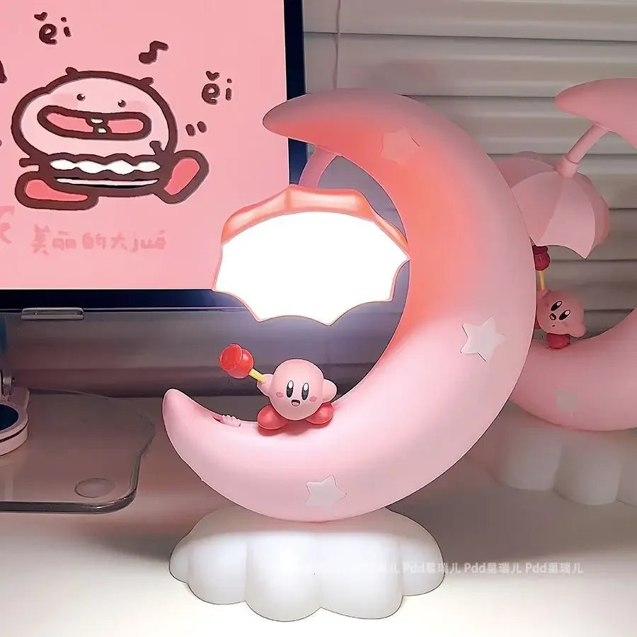 Kirby Moon Night Light Lamp Anime - Tophatter Daily Deals
