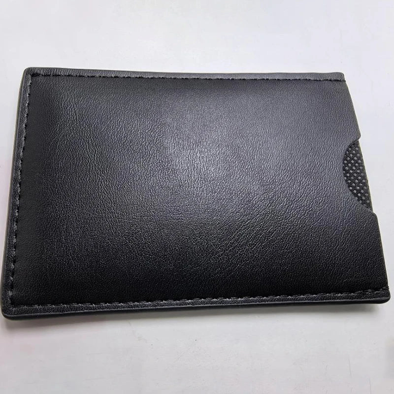 Leather Bat Wallet Personalized Superhero Mask Card Holder Bat ID Heroic Wallet Gift Unisex - Tophatter Daily Deals