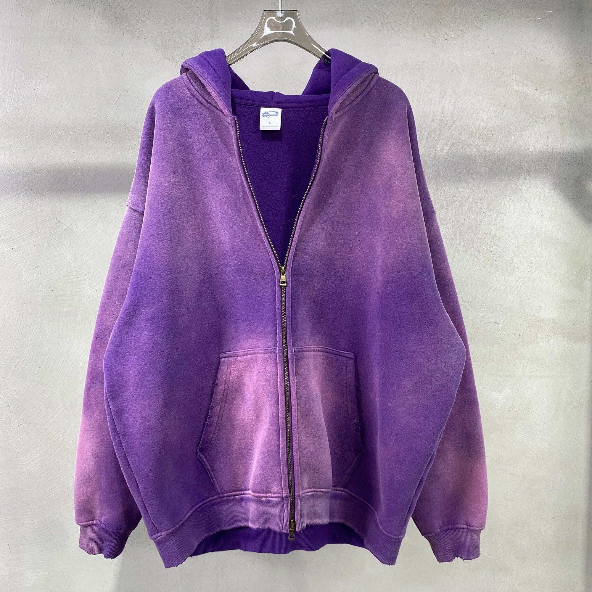 Warm Relaxed Men's Zip Up Hoodie - Oversize, Plush, Winter - Tophatter Daily Deals