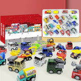 Advent Calendar Car Toys Box Kids 24 Day Christmas Gift - Tophatter Daily Deals