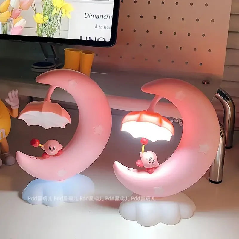 Kirby Moon Night Light Lamp Anime - Tophatter Daily Deals