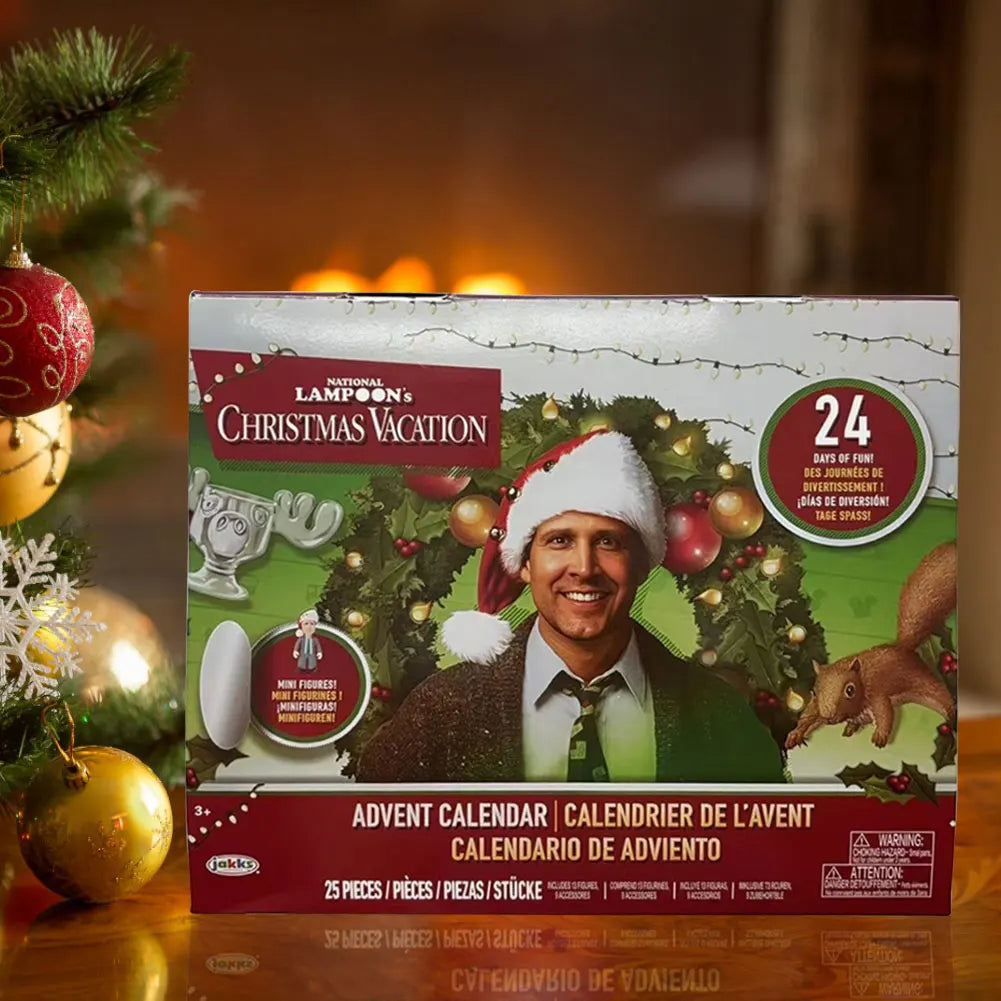 Advent Calendar 24 Days 3D Figures Christmas Countdown Gift - Tophatter Daily Deals