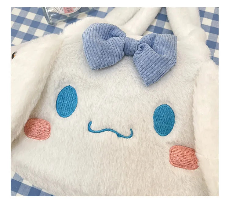 Sanrio Plush Cinnamoroll My Melody Kuromi Tote Shoulder Bag Anime - Tophatter Daily Deals