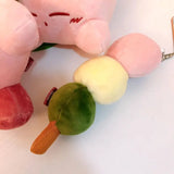 Bandai Kirby Plush Keychain - Sakura Mochi & Dango Anime - Tophatter Daily Deals