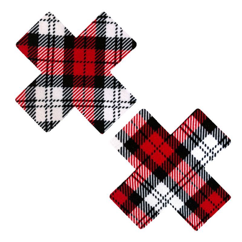School Girl Plaid X Factor Pasties > Clothes > Pasties - Tophatter Daily Deals