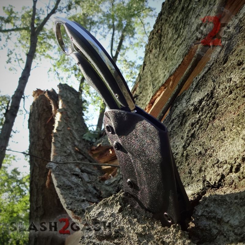 Scorpion Claw Karambit Knife & Kukri Machete - 2PC Set SAVE 20% Knife-Fixed - Tophatter Daily Deals