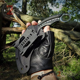 Scorpion Claw Karambit Knife - Mirror Chrome G10 w/ Kydex Sheath Knife-Fixed - Tophatter Daily Deals