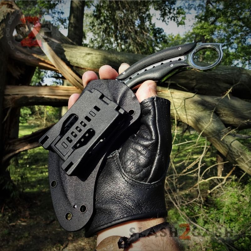 Scorpion Claw Karambit Knife & Kukri Machete - 2PC Set SAVE 20% Knife-Fixed - Tophatter Daily Deals