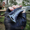 Scorpion Kukri Machete Knife - Satin 9Cr18MoV w/ Leather Sheath Knife-Machete - Tophatter Daily Deals