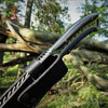 Scorpion Kukri Machete Knife - Satin 9Cr18MoV w/ Leather Sheath Knife-Machete - Tophatter Daily Deals