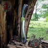 Scorpion Kukri Machete Knife - Satin 9Cr18MoV w/ Leather Sheath Knife-Machete - Tophatter Daily Deals