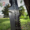 Scorpion Kukri Machete Knife - Satin 9Cr18MoV w/ Leather Sheath Knife-Machete - Tophatter Daily Deals