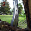 Scorpion Kukri Machete Knife - Satin 9Cr18MoV w/ Leather Sheath Knife-Machete - Tophatter Daily Deals