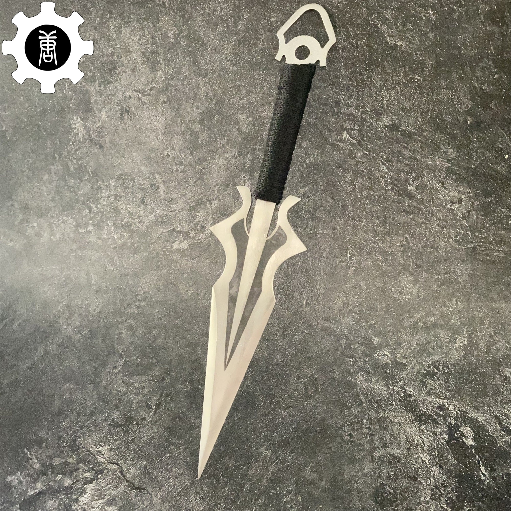 Hand-Forged Steel MK Scorpion Kunai Unboxing Knife - Tophatter Daily Deals