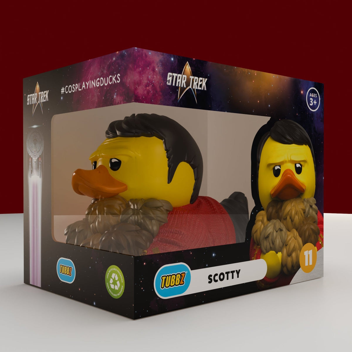 Star Trek: Scotty TUBBZ (Boxed Edition) TUBBZ Collectible Duck - Tophatter Daily Deals