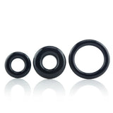 RingO X3 Cock Rings Mixed Pack - Black > Cock Ring > Sets - Tophatter Daily Deals