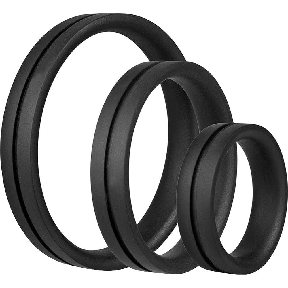 Screaming O Ringo Pro X3 Silicone Cock Ring Trio Pack > Cock Ring > Sets - Tophatter Daily Deals