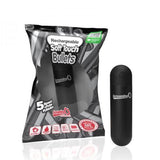 Rechargeable Soft Touch Bullet Vibrator (Black) – Waterproof Rechargeable 5-Speed Bullet Vibrator > Vibrators > Mini Vibrators - Tophatter Daily Deals