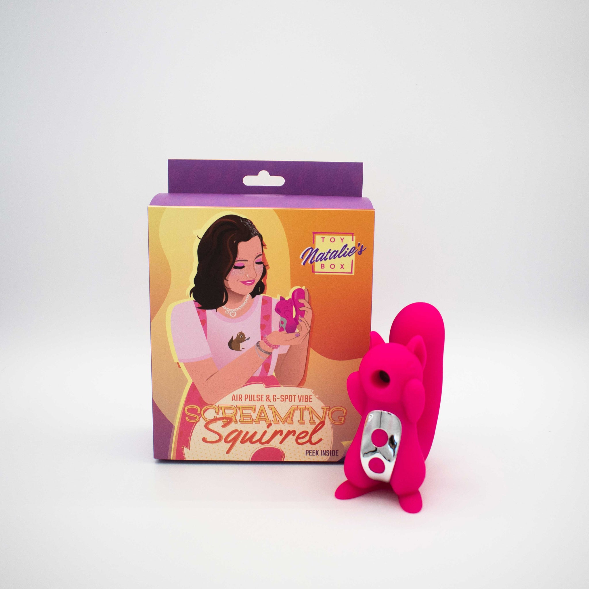 Screaming Squirrel Air Pulse G-Spot Vibrator > Sex Toys For Ladies > Air Pulsation - Tophatter Daily Deals