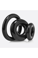 Screaming O - RingO Cock Ring 3 Pk - Black/Clear Sex Toy - Tophatter Daily Deals