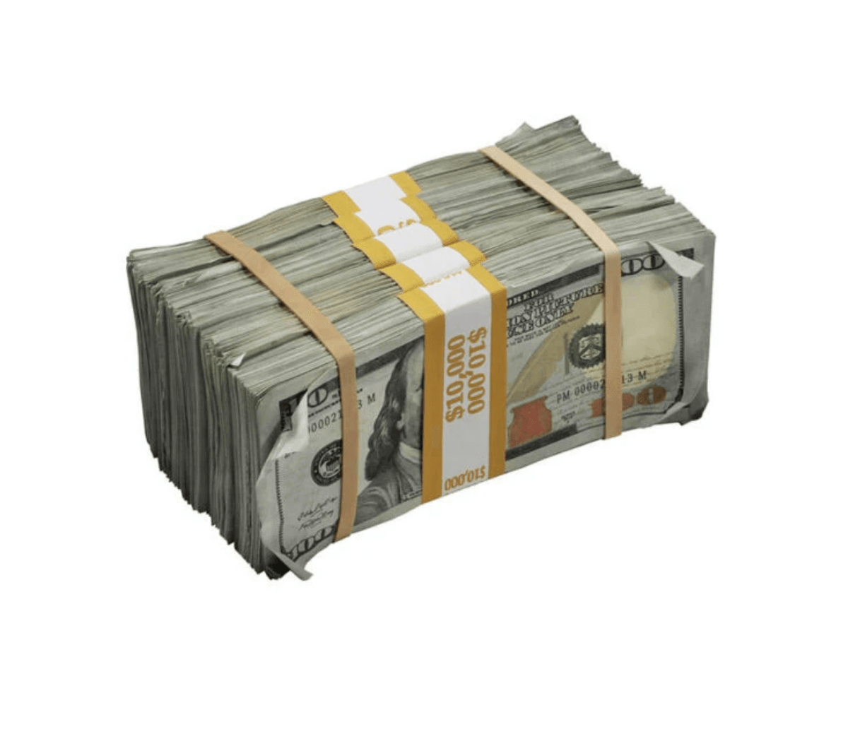 $50,000 Aged Prop Money - Blank Filler Toys & Games - Tophatter Daily Deals