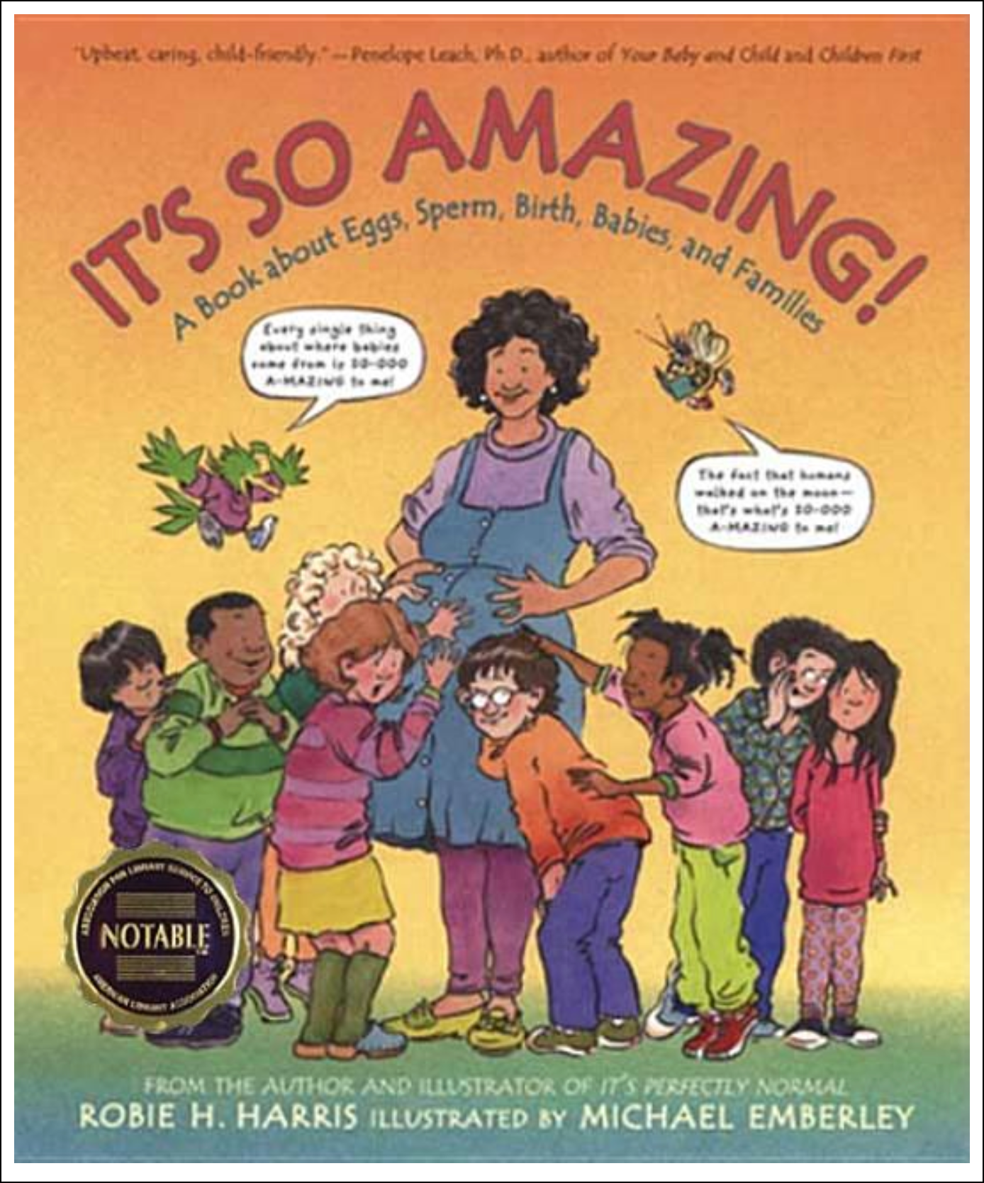 It's So Amazing!: A Book about Eggs, Sperm, Birth, Babies, and Families Hardcover Books - Tophatter Daily Deals