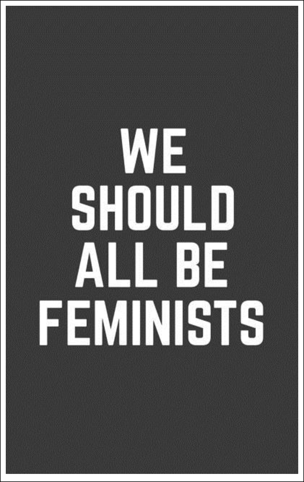 We Should All Be Feminists: Lined Notebook Black Notebooks - Tophatter Daily Deals