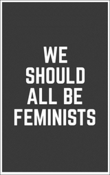 We Should All Be Feminists: Lined Notebook Black Notebooks - Tophatter Daily Deals
