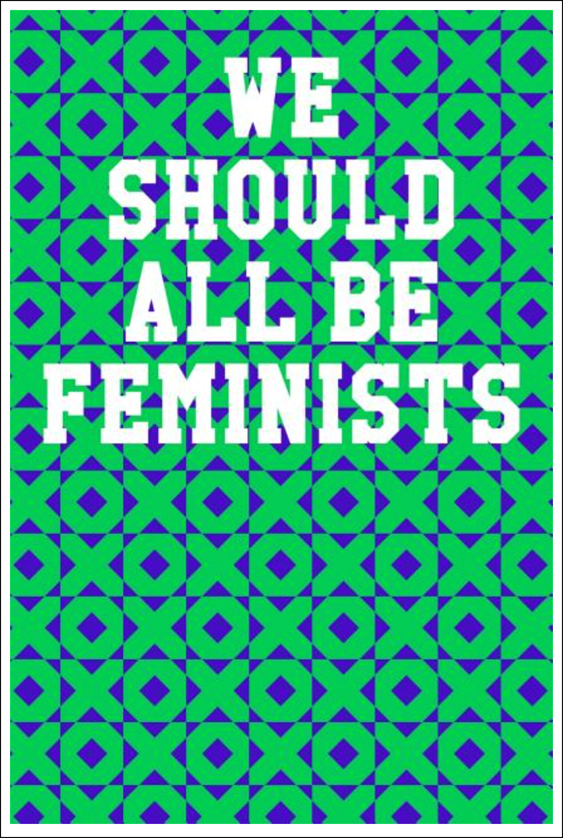 We Should All Be Feminists: College Ruled Notebook - XO Print Notebooks - Tophatter Daily Deals