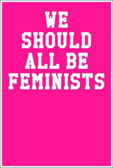 We Should All Be Feminists: College Ruled Notebook - Solid Colors Pink Notebooks - Tophatter Daily Deals