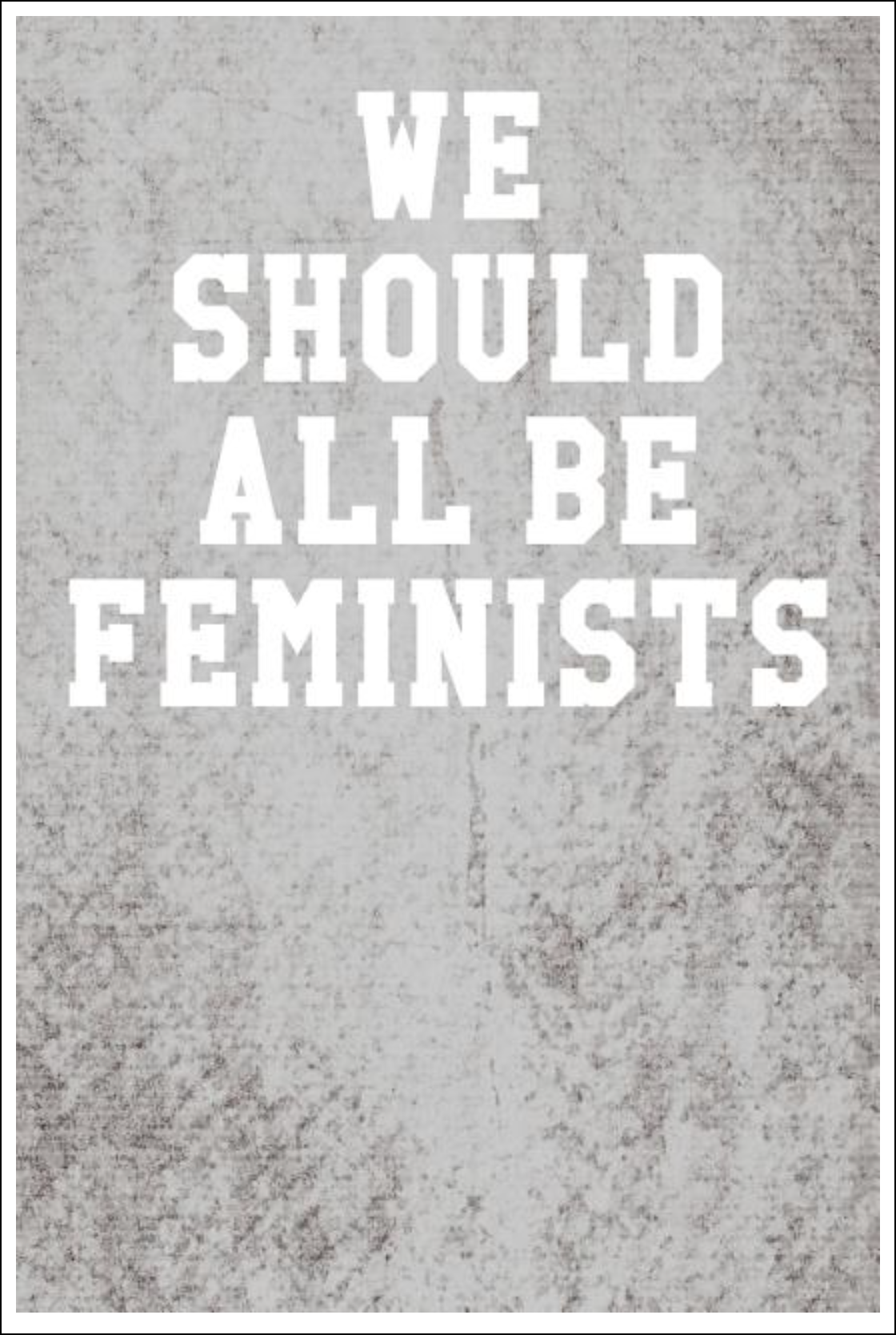 We Should All Be Feminists: College Ruled Notebook - Marble Patterns Painted Grid Notebooks - Tophatter Daily Deals