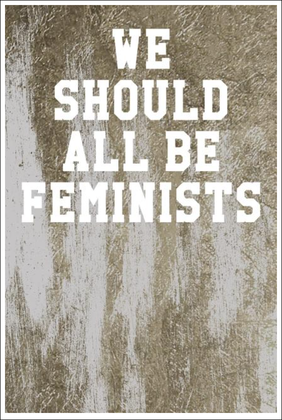 We Should All Be Feminists: College Ruled Notebook - Marble Patterns Painted Notebooks - Tophatter Daily Deals