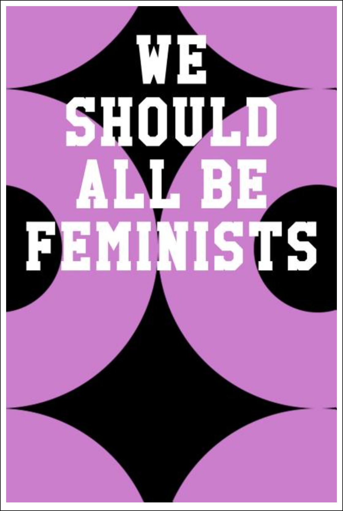 We Should All Be Feminists: College Ruled Notebook - Stars Abstract Notebooks - Tophatter Daily Deals