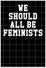 We Should All Be Feminists: Guitar Tab Notebook - Stripes Black Notebooks - Tophatter Daily Deals