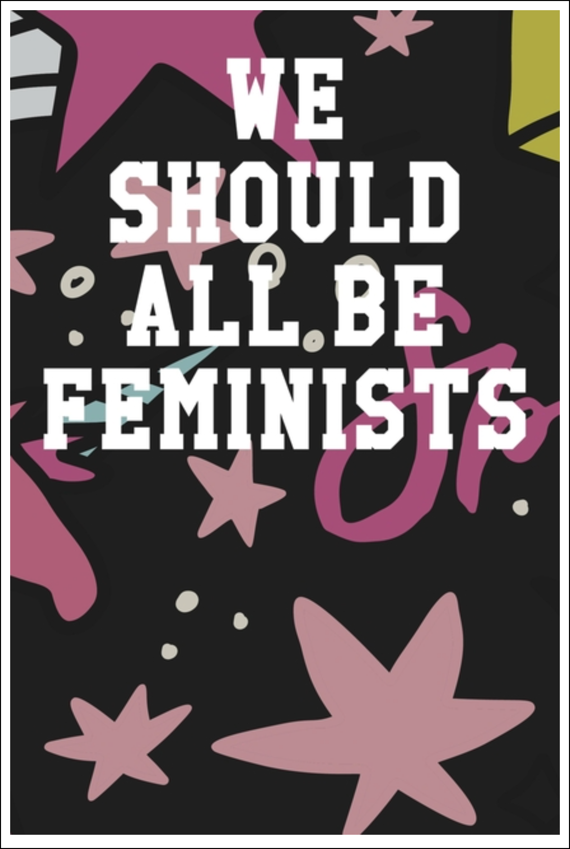 We Should All Be Feminists: Ukulele Tab Notebook - Stars Unicorn Notebooks - Tophatter Daily Deals