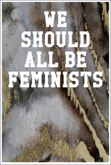 We Should All Be Feminists: Ukulele Tab Notebook - Marble Patterns Rust & Gold Notebooks - Tophatter Daily Deals