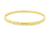 Sophia Bracelets Dotted Gold Bracelets - Tophatter Daily Deals