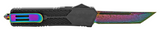 Dragon OTF Knife Titanium Rainbow Automatic Out The Front Switchblade Knife-OTF - Tophatter Daily Deals