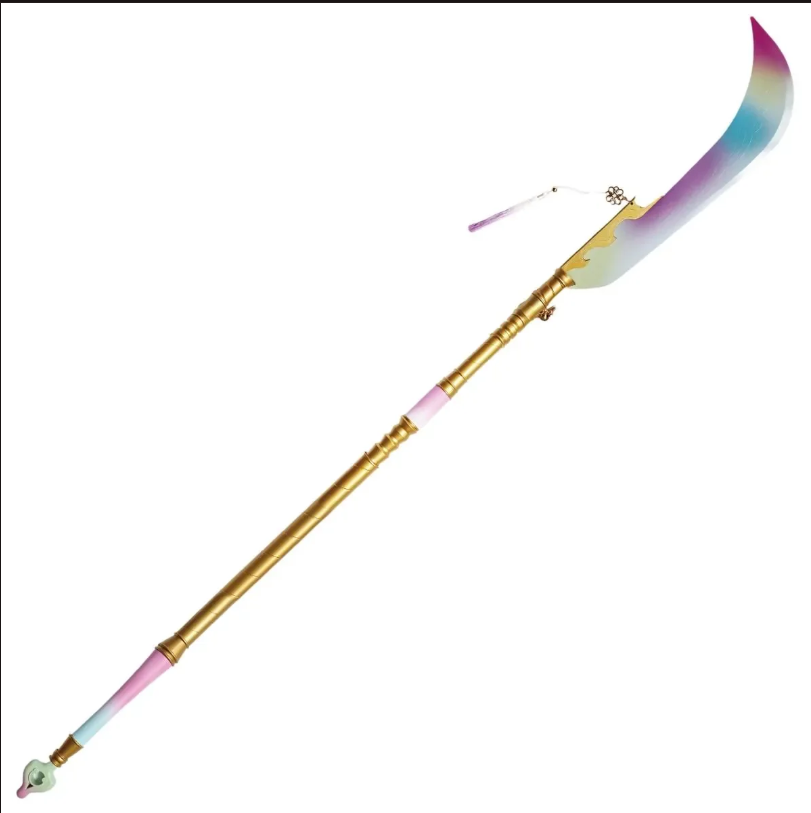 KPop Demon Hunters - Mira's Gok-Do Curved Moon Sword (162cm) Sword - Tophatter Daily Deals