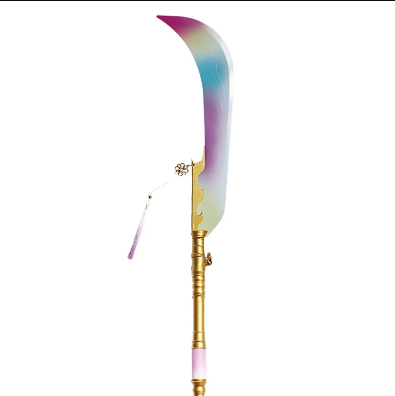 KPop Demon Hunters - Mira's Gok-Do Curved Moon Sword (162cm) Sword - Tophatter Daily Deals